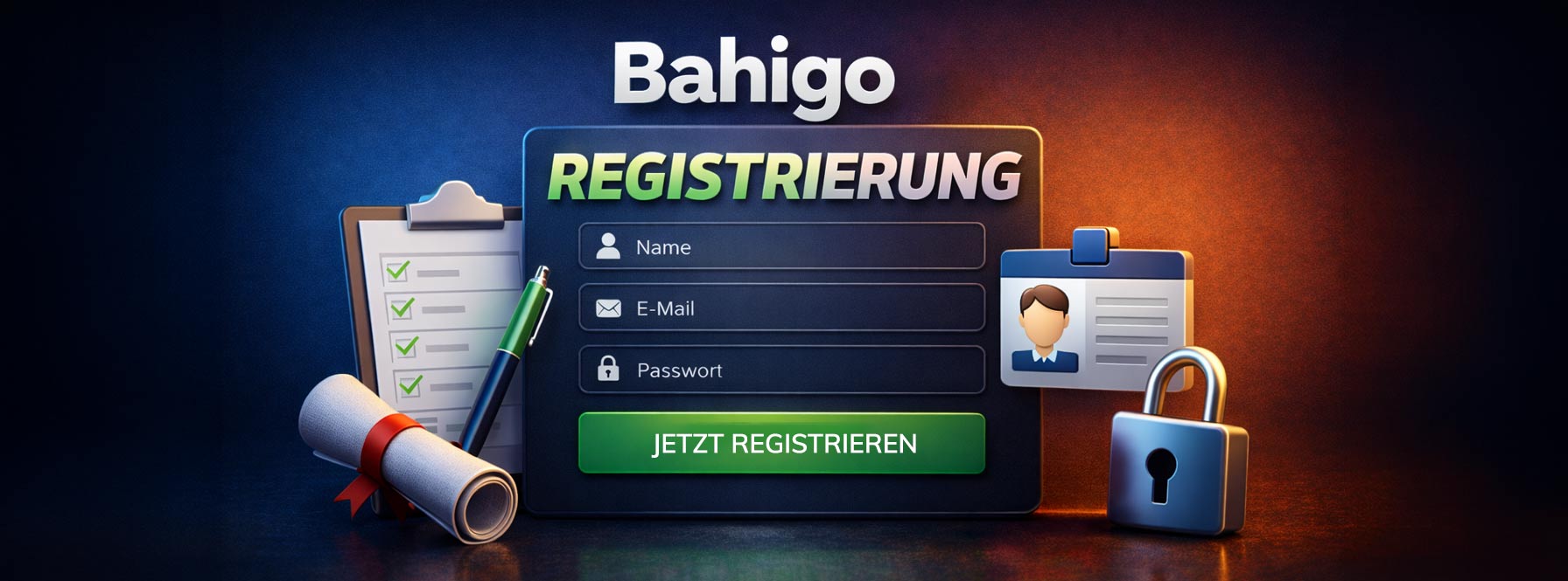 Bahigo Registrierung